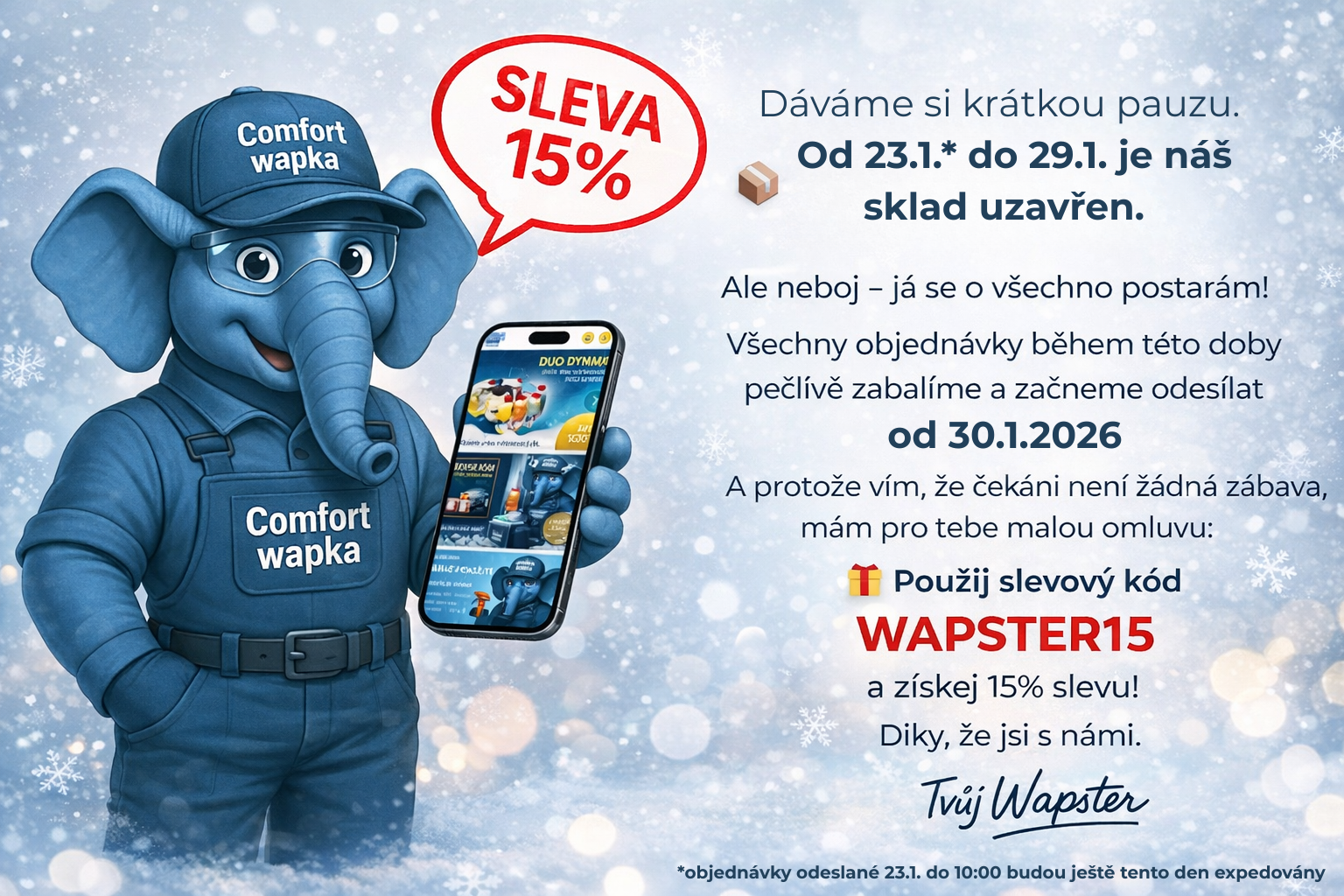 Pauza od 23.1. - 29.1.